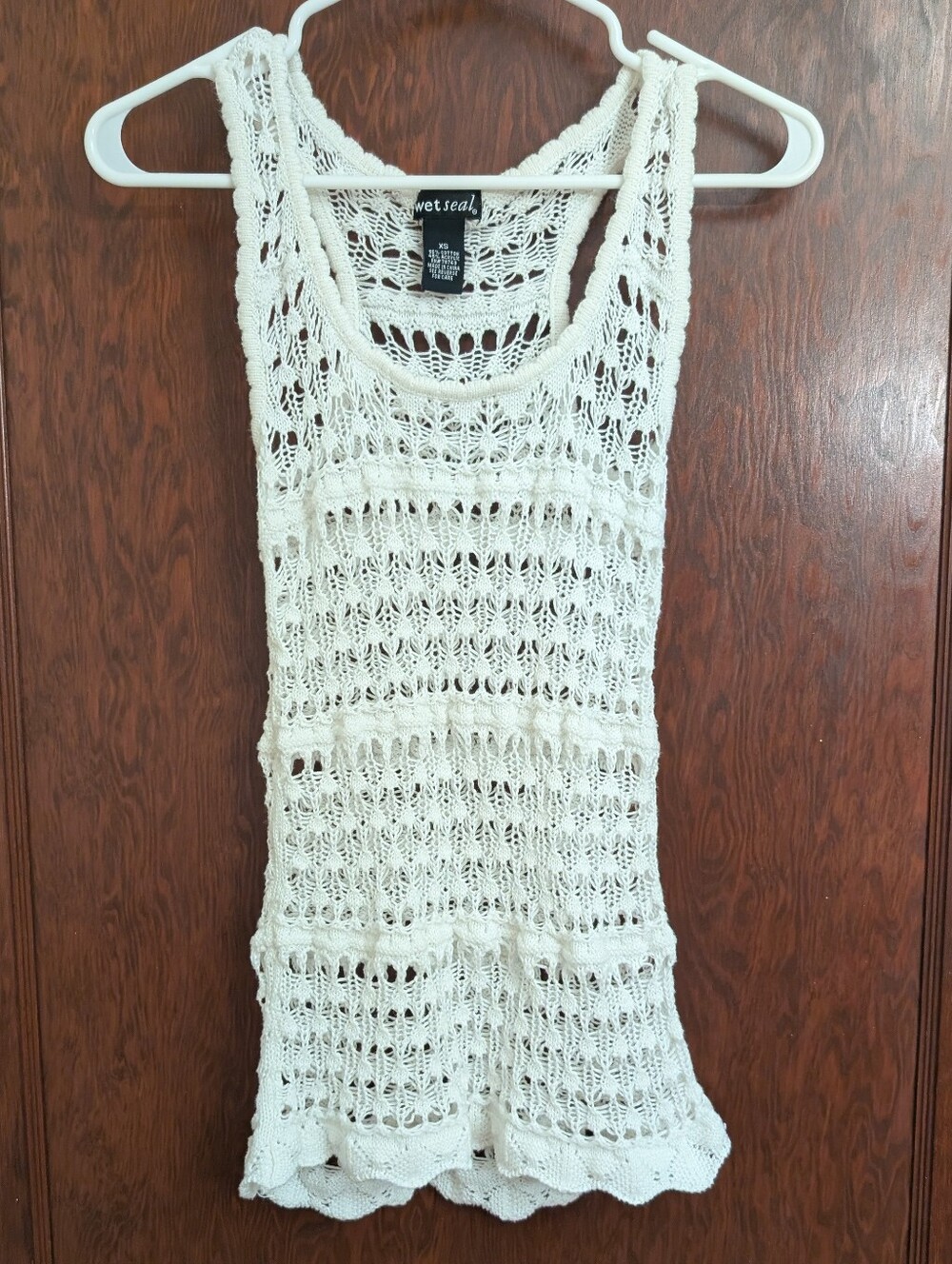 Vintage Y2K Wet Seal Knit Tank